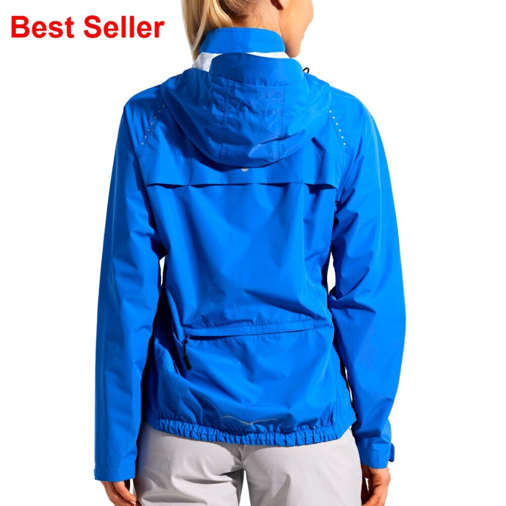 Lightweight Windbreaker Jacket Packable Hooded Wa… - image 1